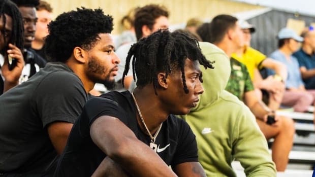 Cormani McClain at CU Soccer game